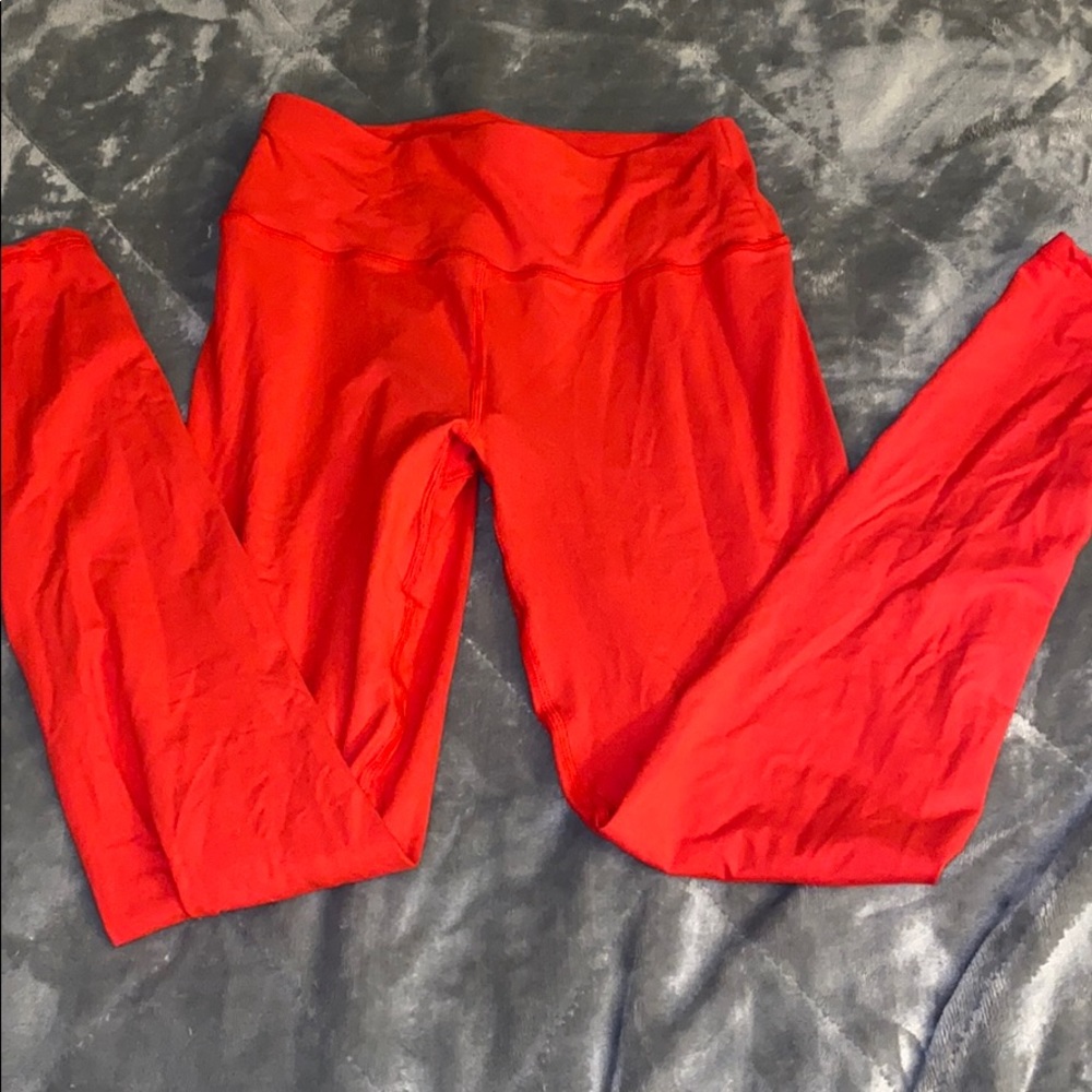 Red Leggings
